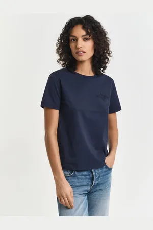 GANT Damen Tonal Shield T-Shirt (XS)