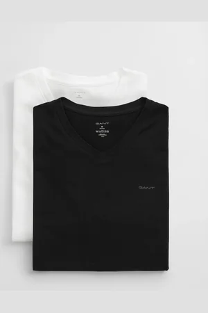 GANT Herren 2-Pack V-Neck T-Shirts (S)