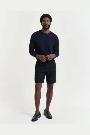 GANT Herren Relaxed Fit Leinen Shorts mit Kordelzug (S)