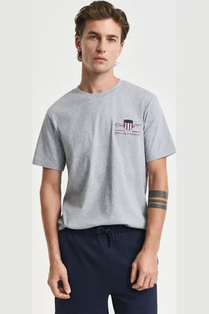 GANT Herren Archive Shield T-Shirt mit Stickerei (M)