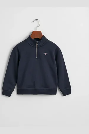 GANT Kids Kids Shield Sweatshirt mit Reißverschlusskragen (92)
