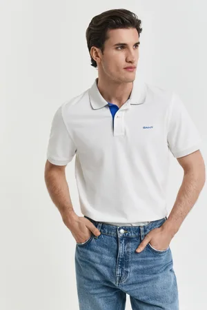 GANT Herren Kontrast Piqué Poloshirt (S)