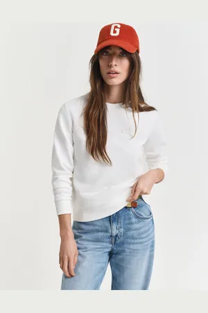 GANT Damen Tonal Shield Rundhals-Sweatshirt (XS)