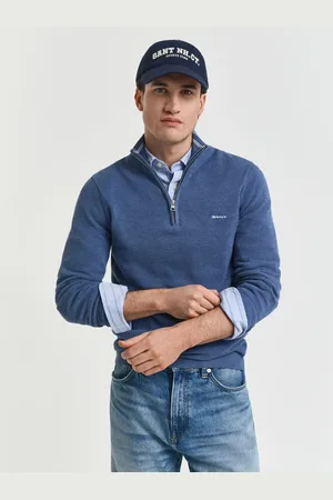 GANT Herren Troyer aus Baumwoll-Piqué (XS)