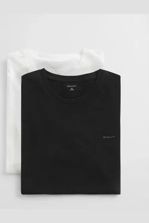 GANT Herren 2er-Pack Rundhals-T-Shirts (S)