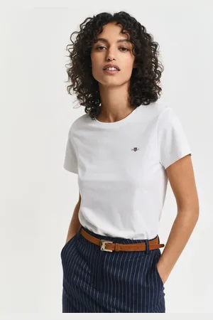 GANT Damen Shield T-Shirt (XXS)