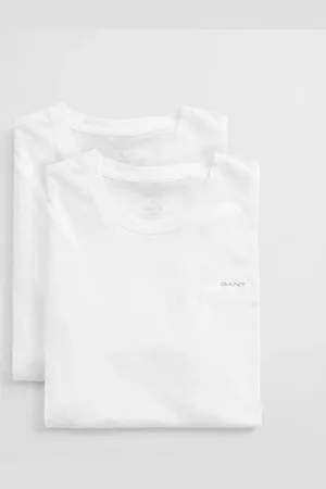 GANT Herren 2er-Pack Rundhals-T-Shirts (S)