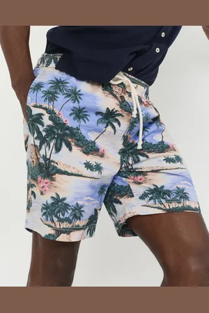 GANT Herren Regular Fit Kordelzug-Shorts mit Streifen (XS)
