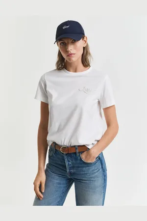 GANT Damen Tonal Shield T-Shirt (XS)