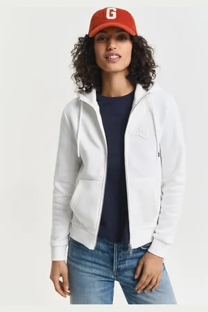 GANT Damen Tonal Shield Sweatjacke (XS)
