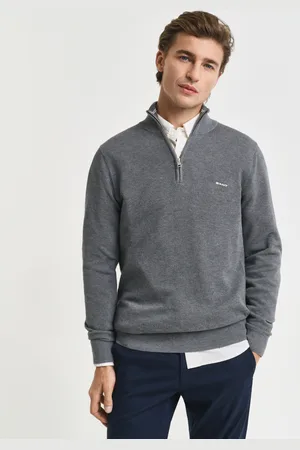 GANT Herren Troyer aus Baumwoll-Piqué (XS)