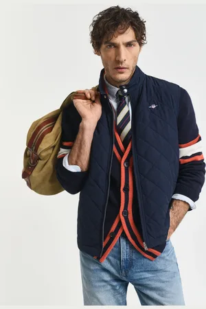 GANT Herren Gesteppte Windcheater Weste (XS)