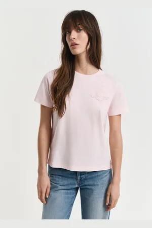 GANT Damen Tonal Shield T-Shirt (XS)