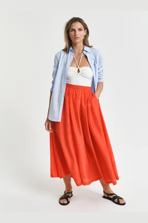 GANT Damen Rock aus Habotaiseide (34)