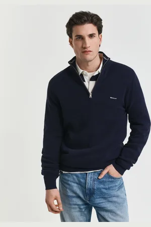 GANT Herren Troyer aus Baumwoll-Piqué (XS)