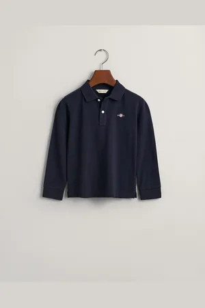 GANT Kids Kids Shield Langarm Piqué Poloshirt (98/104)