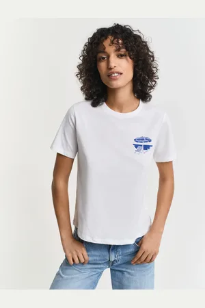 GANT Damen Graphic T-Shirt (XS)