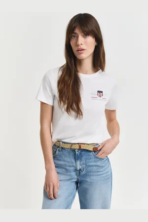 GANT Damen Archive Shield T-Shirt (XS)