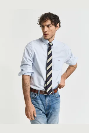GANT Herren Regular Fit Banker Stripe Classic Oxford-Hemd (S)
