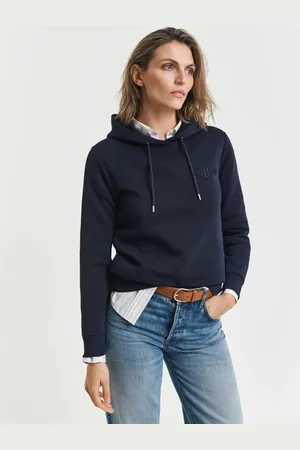 GANT Damen Tonal Shield Hoodie (XS)