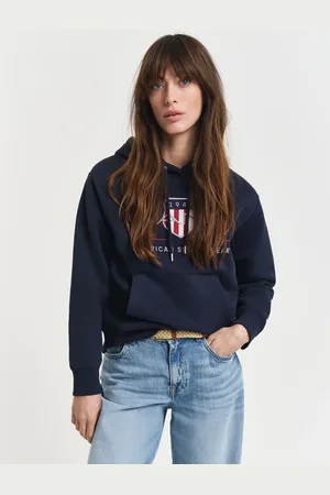 GANT Damen Archive Shield Hoodie (XS)