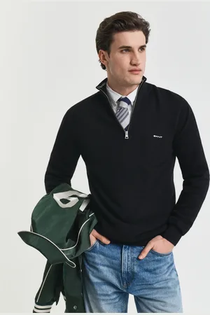 GANT Herren Troyer aus Baumwoll-Piqué (L)