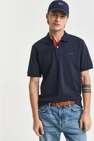 GANT Herren Kontrast Piqué Poloshirt (S)