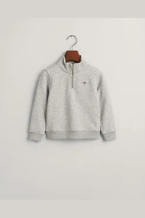 GANT Kids Kids Shield Sweatshirt mit Reißverschlusskragen (92)