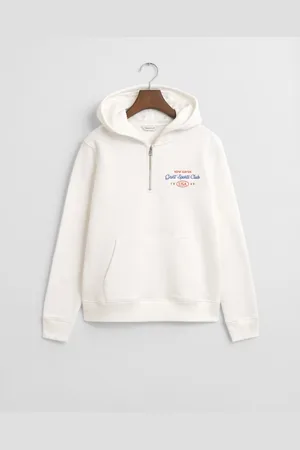 GANT Teens Teen Girls Sports Club Graphic Half-Zip Hoodie (134/140)