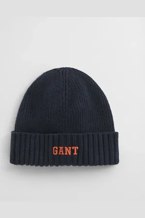 GANT Kids Kids Graphic Beanie aus Baumwolle (S-M)