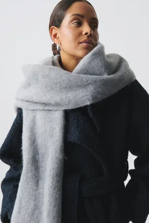 Gina Tricot Soft chunky scarf - Schals & Halstücher - Grau - ONESIZE - Dame