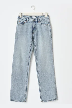 Gina Tricot Low straight petite jeans - Straight jeans - Blau - 44 - Dame