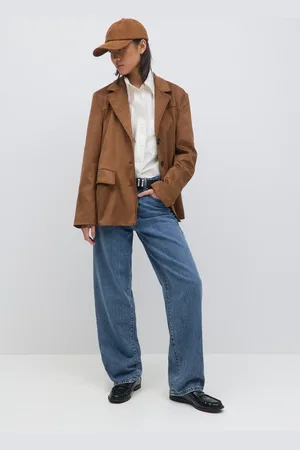 Gina Tricot Baggy jeans - Baggy & loose jeans - Blau - 44 - Dame