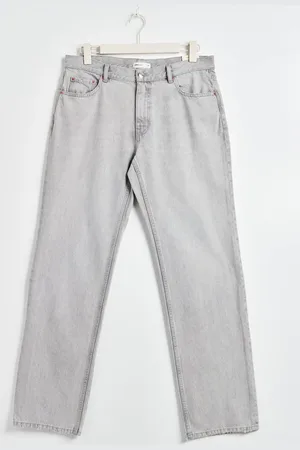 Gina Tricot Low straight tall jeans - low-straight-jeans - Grau - 44 - Dame