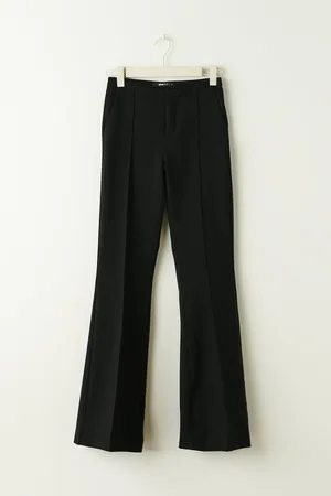 Gina Tricot Tall bootcut trousers - schlaghosen - Schwarz - S - Dame