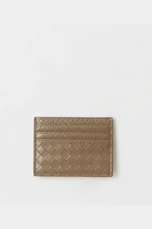Gina Tricot Braided card holder - portemonnaies - beige - ONESIZE - Dame