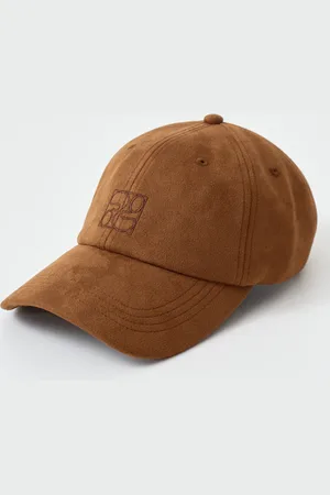 Gina Tricot Fake suede cap - caps - beige - ONESIZE - Dame