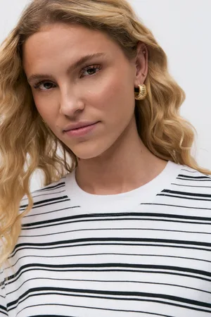 Gina Tricot Basic boxy tee - t-shirts - Weiß - XXL - Dame