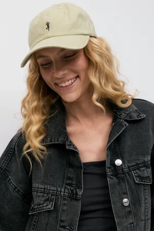 Gina Tricot Washed cotton cap - caps - beige - ONESIZE - Dame