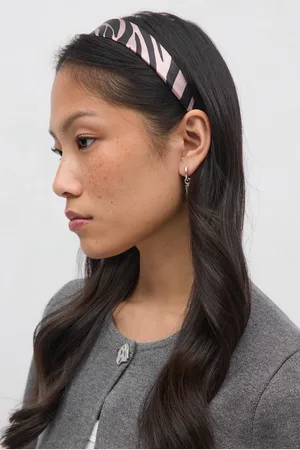 Gina Tricot 2-pack headband - haarreifen - Schwarz - ONESIZE - Dame