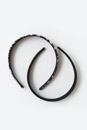 Gina Tricot 2-pack headband - Haaraccessoires - Schwarz - ONESIZE - Dame