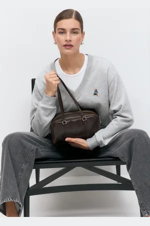 Gina Tricot Small bowling bag - Umhängetaschen - Braun - ONESIZE - Dame