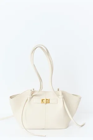 Gina Tricot Midi long strap bag - Umhängetaschen - Weiß - ONESIZE - Dame