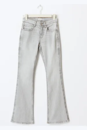 Gina Tricot Low petite bootcut jeans - Flare & bootcut jeans - Grau - 44 - Dame