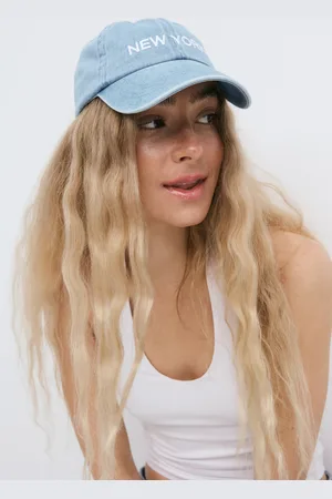 Gina Tricot Denim cap - caps - Blau - ONESIZE - Dame