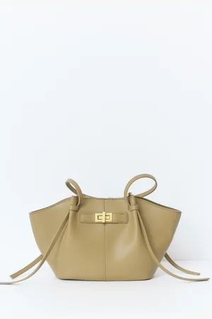 Gina Tricot Midi long strap bag - handtaschen - beige - ONESIZE - Dame