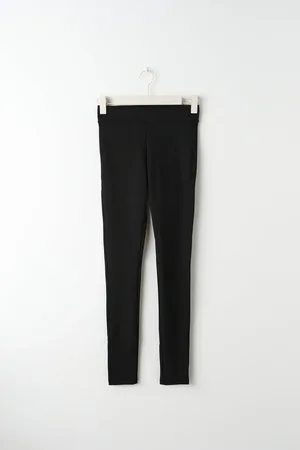 Gina Tricot Punto di roma leggings - Leggings - Schwarz - XXS - Dame