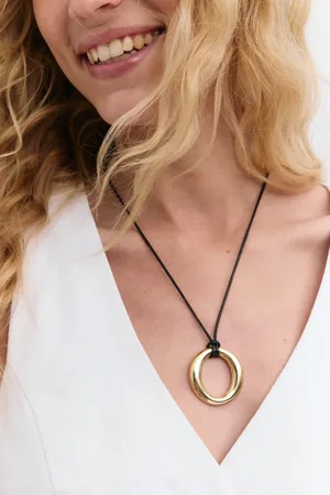Gina Tricot Necklace - Halskette - Gold - ONESIZE - Dame