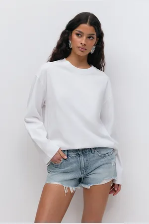Gina Tricot Low denim shorts - Jeans shorts - Blau - 44 - Dame