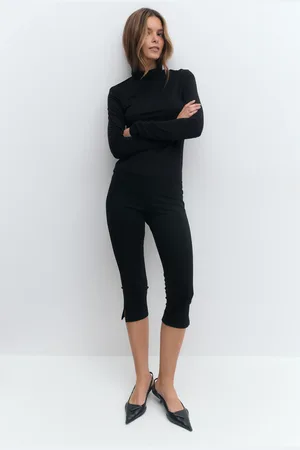 Gina Tricot Capri leggings - Leggings - Schwarz - S - Dame